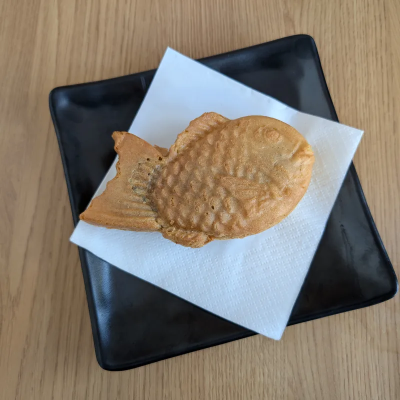 Taiyaki, japanisches Gebäck in Fischform